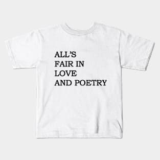 the tortured poets departament Kids T-Shirt